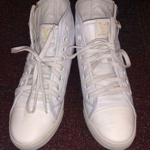 White Louis Vuitton Sneakers